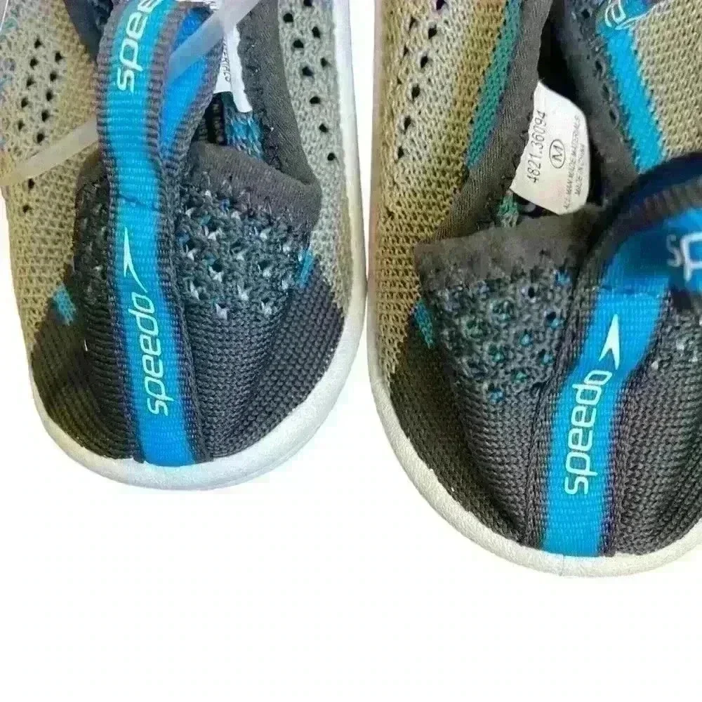 Speedo Men's Surf Walker Water Shoe Size 9-10 Grey Slip On Beach Boating Swim